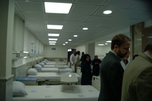 بازدید وزیر بهداشت از توسعه بخش اورژانس بیمارستان امام رضا (ع) بجنورد